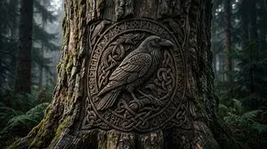 Viking Tree Carvings