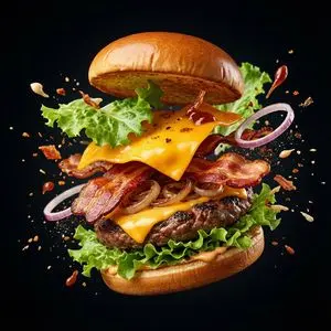 Explosion Food Poster for Marketing