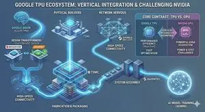 Google TPU Ecosystem Infographic