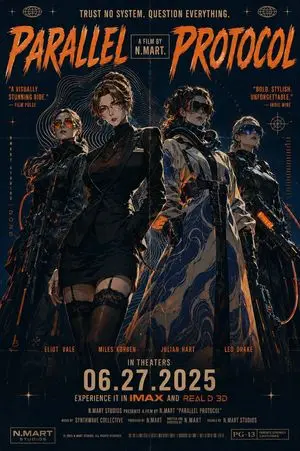 Parallel Protocol Sci-Fi Movie Poster