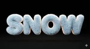 3D Fluffy Logo Transformation