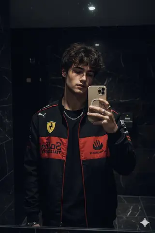 hyper-realistic mirror selfie of me (use my face from
