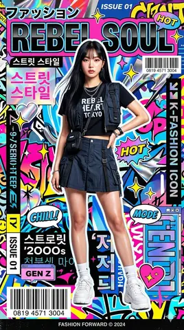 High Fashion K-Style Poster