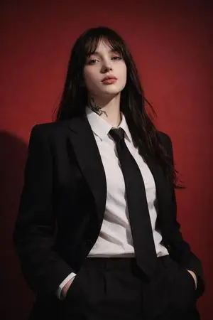 Studio Fashion Portrait with High Contrast