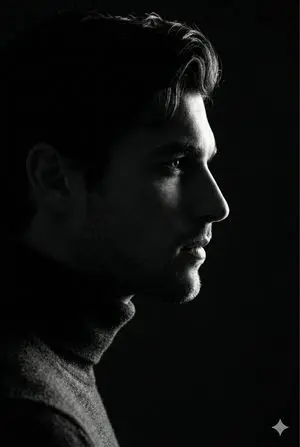 Low-Key Profile Portrait with Single Rim Light