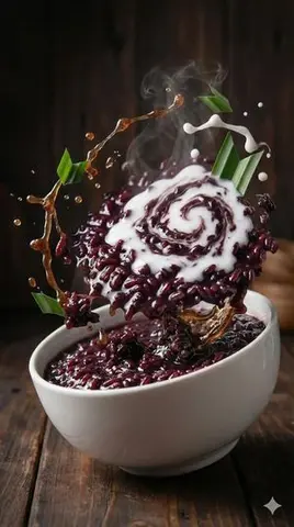 Ultra-Realistic Food Photography of Dessert Splash