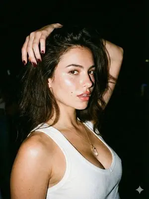 Paparazzi Flash Portrait: Nightlife Glamour