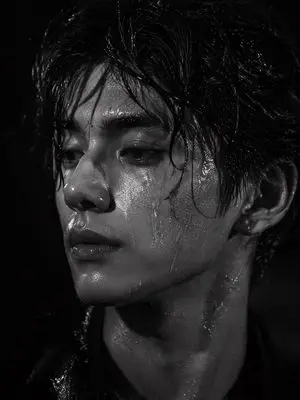 Dramatic Wet Portrait Photography