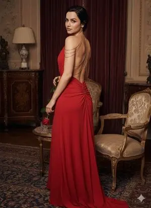 Ana de Armas Romantic Opulence Portrait Prompt