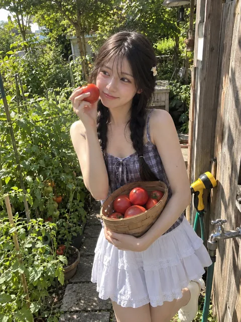 Profile / Avatar - Summer Garden Lifestyle Portrait