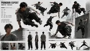 Parkour Character Montage Page