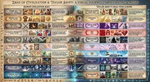Taylor Swift Eras Tour vs. Human Civilization Ages Comparison