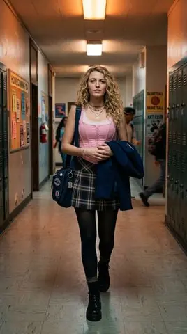 Y2K Schoolgirl Fashion Editorial