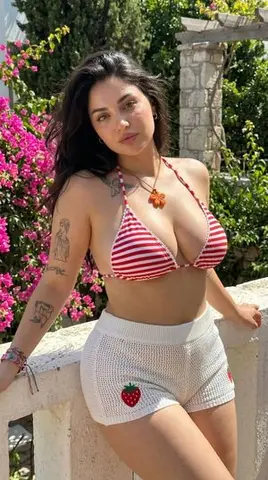 Sun-Kissed Strawberry Girl Bikini Snapshot