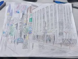 Mediocre Drawing Style Illustration