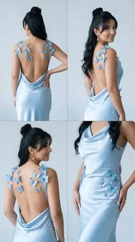 Butterfly Dress Editorial Grid Prompt for Nano Banana 2