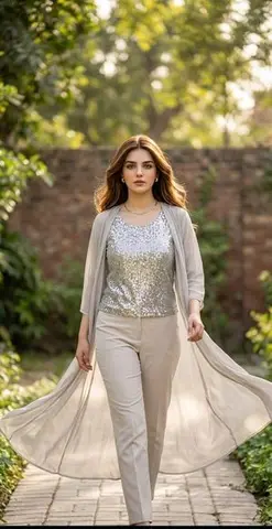 Elegant Garden Fashion Editorial