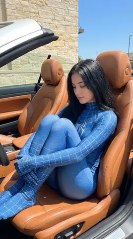 Cosplay Lifestyle Portrait of a Woman in a Car