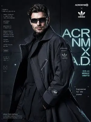 Cyberpunk Fashion Campaign Poster
