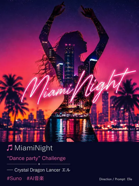 YouTube Thumbnail - Miami Night Dance Cover