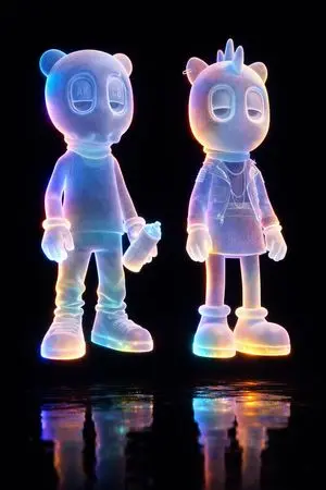 Holographic Character Generation Prompt