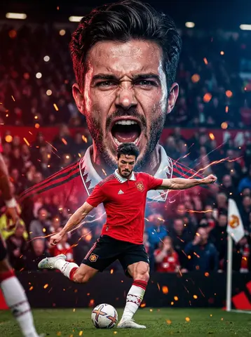 Ultra-realistic cinematic football poster in the style of elite