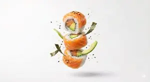 Premium Floating Food Hero Shot Template