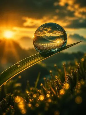 Macro Photography Prompt Template