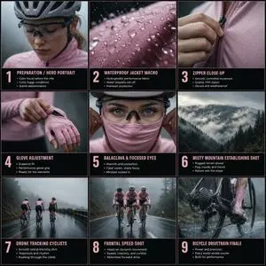 Cinematic Cycling Storyboard