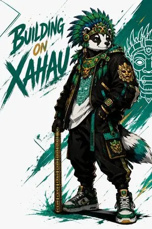 Xahau Panda Streetwear Poster