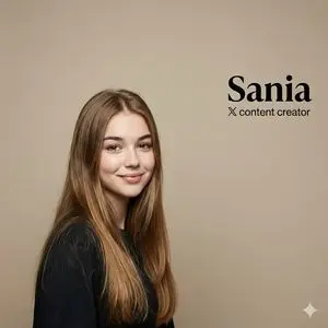 High-end professional studio portrait with custom text overlay