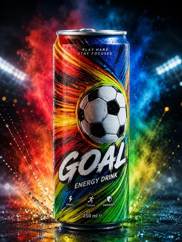 Energy Drink Stadium Ad