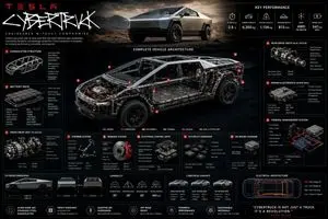 Technical Cutaway Infographic Poster