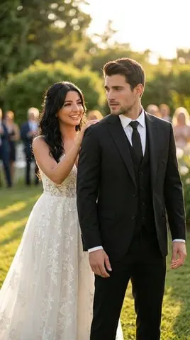 Cinematic Wedding First Look Prompt
