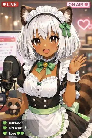 Anime VTuber Live Stream Overlay