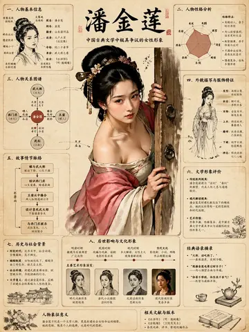绘制金瓶梅知识图谱