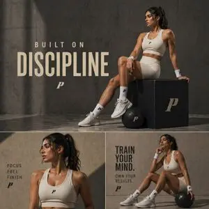 Luxury Fitness Editorial Campaign