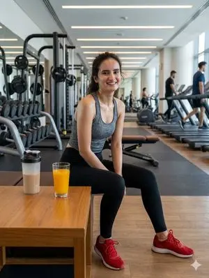 Post-Workout Fitness Portrait