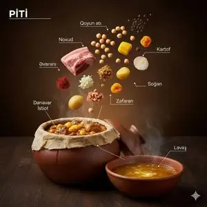 Cinematic Food Infographic of Levengi Chicken