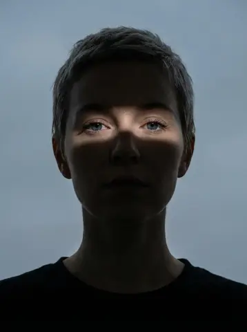 Close-up portrait of a woman (Same face as reference