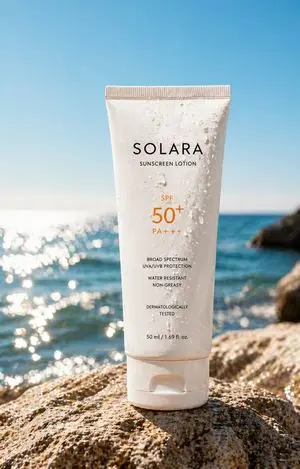 Luxury Sunscreen Product Shot