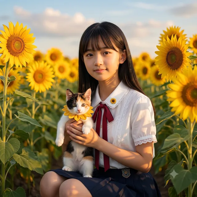 Song-Based Image Generation (himawari No Yakusoku)