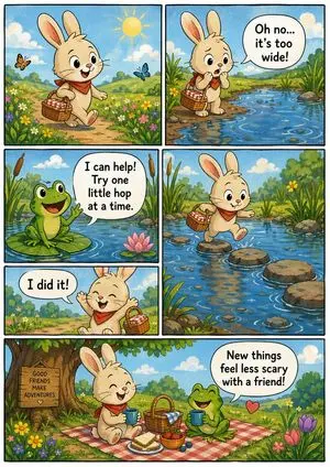Indie Comic Book Page