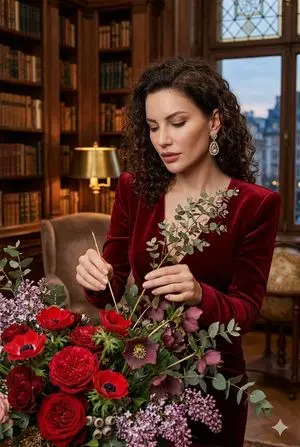 Vintage Florist in Velvet