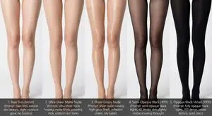 Comparative Infographic Grid Generator Prompt (Legs and Stockings)