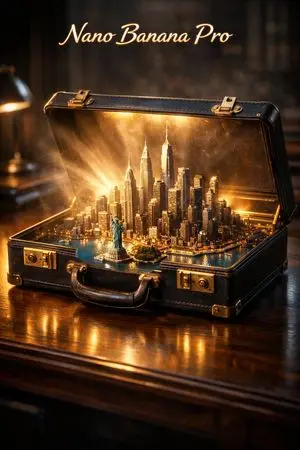 Cinematic Product Reveal of a Vintage Briefcase