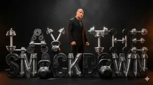 The Rock 'Lay the Smackdown' Cinematic Visual