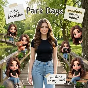 Park Days Digital Collage