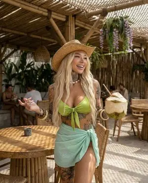 Boho Tropical Cafe Lifestyle Photography