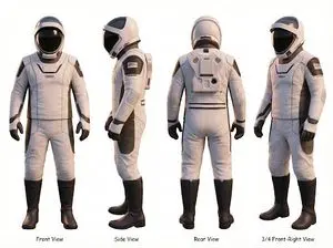 Character Sheet for 3D Model Generation